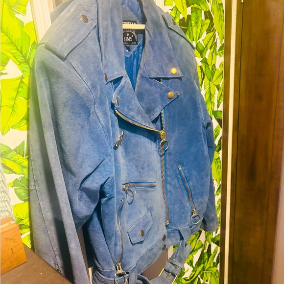 Vintage Outerbound by HMS Genuine Leather Jacket - Picture 5 of 15